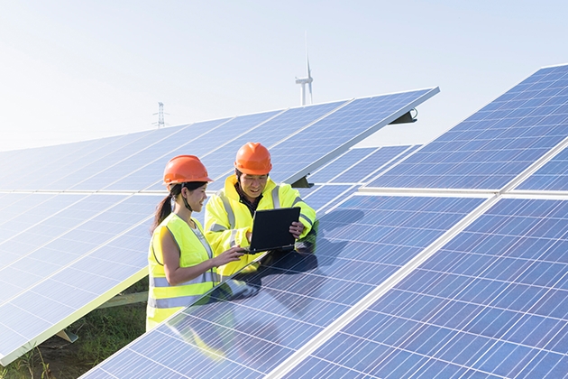 Industrial Solar Farm